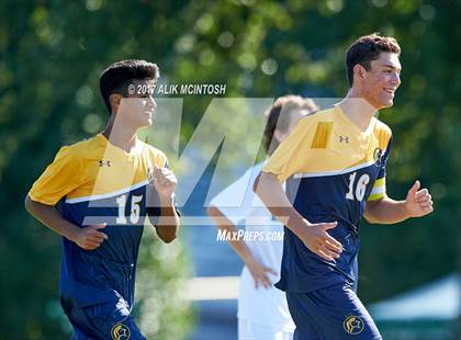 Thumbnail 2 in Charlotte Latin vs. North Raleigh Christian Academy (Ravenscroft Soccer Invitational) photogallery.