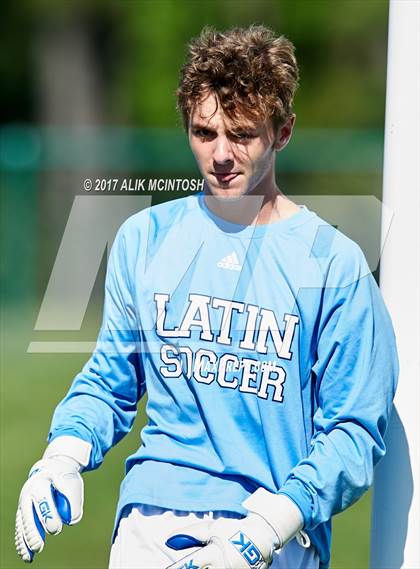 Thumbnail 3 in Charlotte Latin vs. North Raleigh Christian Academy (Ravenscroft Soccer Invitational) photogallery.