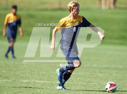 Thumbnail 2 in Charlotte Latin vs. North Raleigh Christian Academy (Ravenscroft Soccer Invitational) photogallery.