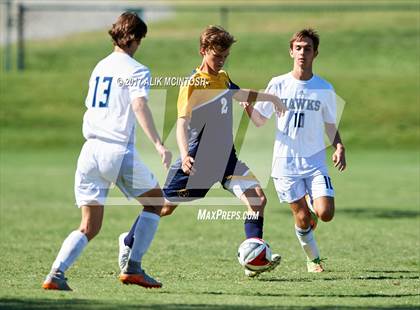 Thumbnail 3 in Charlotte Latin vs. North Raleigh Christian Academy (Ravenscroft Soccer Invitational) photogallery.