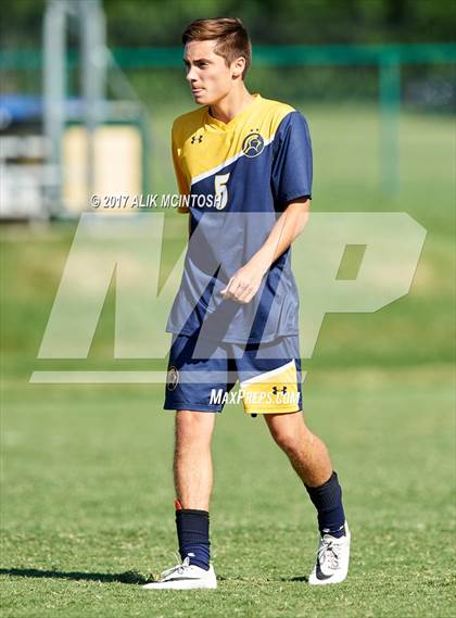 Thumbnail 2 in Charlotte Latin vs. North Raleigh Christian Academy (Ravenscroft Soccer Invitational) photogallery.