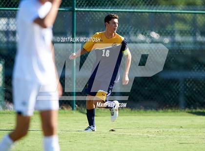 Thumbnail 3 in Charlotte Latin vs. North Raleigh Christian Academy (Ravenscroft Soccer Invitational) photogallery.