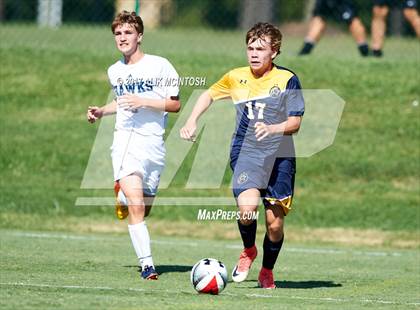 Thumbnail 2 in Charlotte Latin vs. North Raleigh Christian Academy (Ravenscroft Soccer Invitational) photogallery.