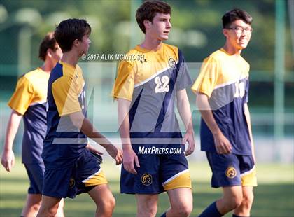 Thumbnail 1 in Charlotte Latin vs. North Raleigh Christian Academy (Ravenscroft Soccer Invitational) photogallery.