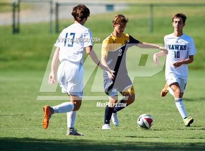 Thumbnail 2 in Charlotte Latin vs. North Raleigh Christian Academy (Ravenscroft Soccer Invitational) photogallery.