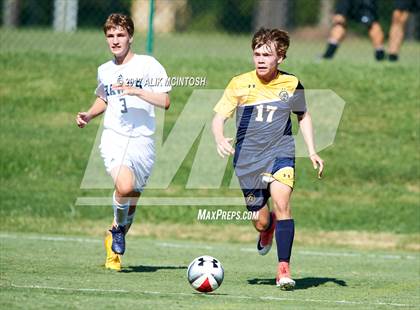 Thumbnail 1 in Charlotte Latin vs. North Raleigh Christian Academy (Ravenscroft Soccer Invitational) photogallery.