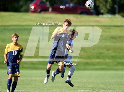 Thumbnail 3 in Charlotte Latin vs. North Raleigh Christian Academy (Ravenscroft Soccer Invitational) photogallery.