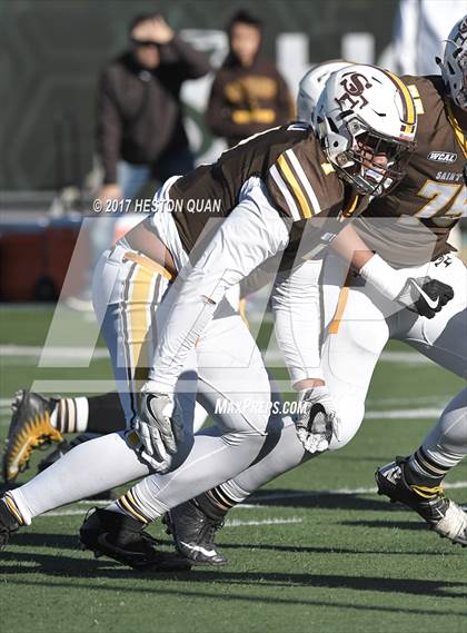 Thumbnail 1 in Grace Brethren vs Saint Francis (CIF State D2-A Final) photogallery.