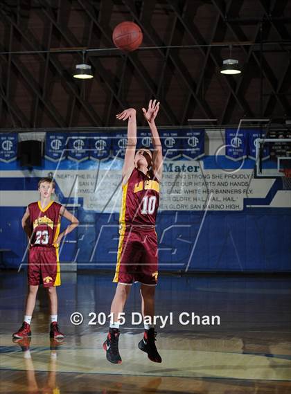 Thumbnail 1 in La Canada vs San Gabriel (San Marino Tournament) photogallery.