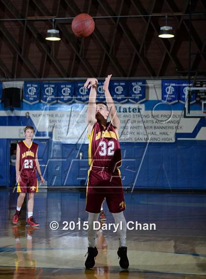 Thumbnail 1 in La Canada vs San Gabriel (San Marino Tournament) photogallery.