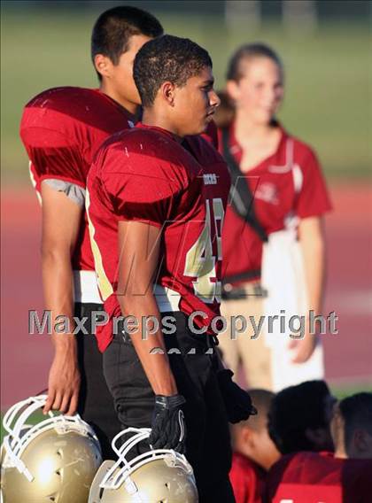 Thumbnail 3 in Marble Falls (B Team) @ Rouse (Gold Team) photogallery.
