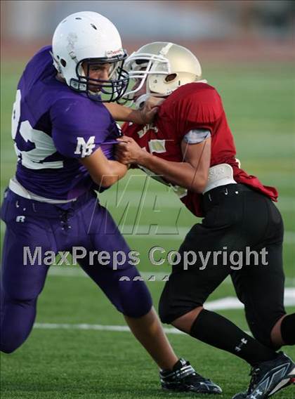 Thumbnail 3 in Marble Falls (B Team) @ Rouse (Gold Team) photogallery.