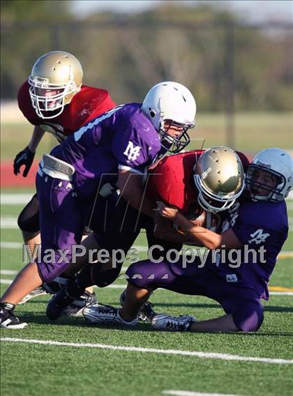 Thumbnail 1 in Marble Falls (B Team) @ Rouse (Gold Team) photogallery.