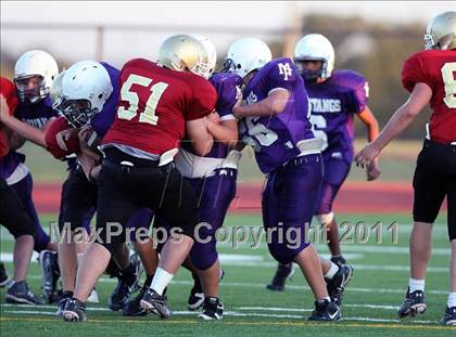 Thumbnail 3 in Marble Falls (B Team) @ Rouse (Gold Team) photogallery.
