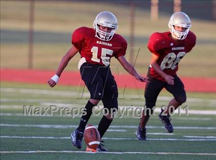 Thumbnail 2 in Marble Falls (B Team) @ Rouse (Gold Team) photogallery.
