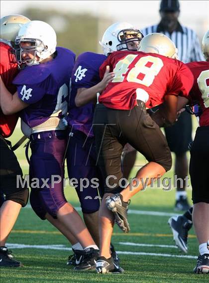Thumbnail 2 in Marble Falls (B Team) @ Rouse (Gold Team) photogallery.