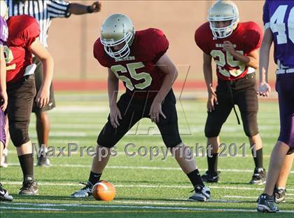 Thumbnail 1 in Marble Falls (B Team) @ Rouse (Gold Team) photogallery.