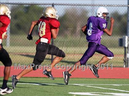 Thumbnail 1 in Marble Falls (B Team) @ Rouse (Gold Team) photogallery.