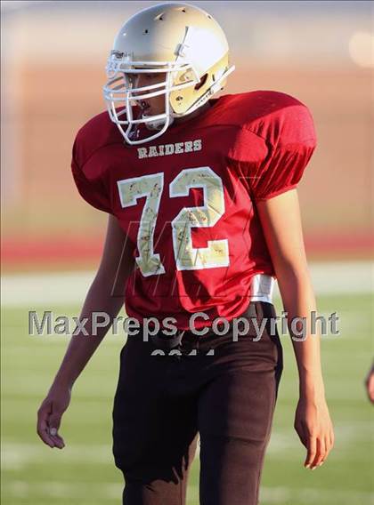Thumbnail 1 in Marble Falls (B Team) @ Rouse (Gold Team) photogallery.