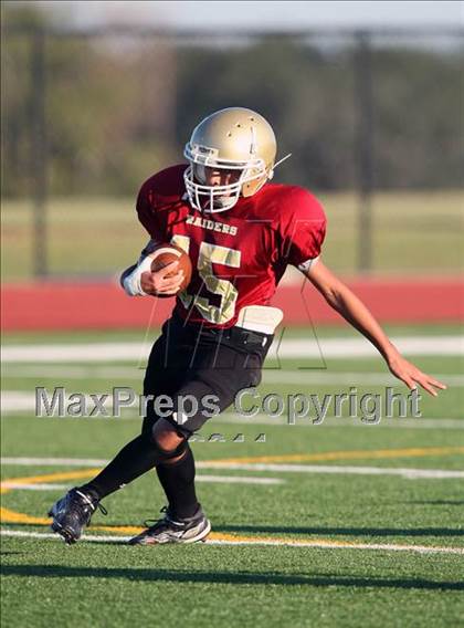Thumbnail 3 in Marble Falls (B Team) @ Rouse (Gold Team) photogallery.