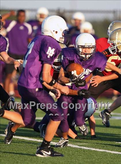 Thumbnail 1 in Marble Falls (B Team) @ Rouse (Gold Team) photogallery.