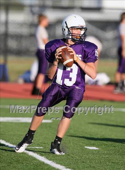 Thumbnail 3 in Marble Falls (B Team) @ Rouse (Gold Team) photogallery.