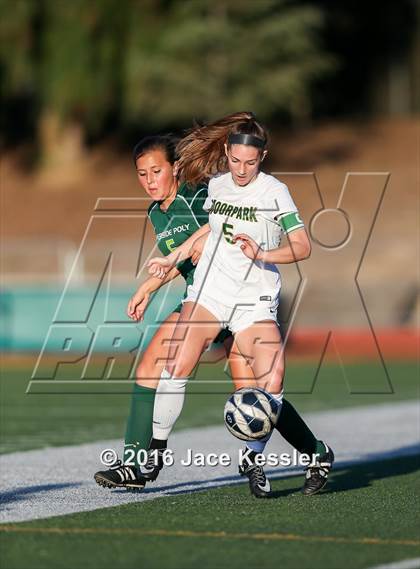 Thumbnail 3 in Moorpark vs. Poly - CIF SS D4 Quarterfinal photogallery.