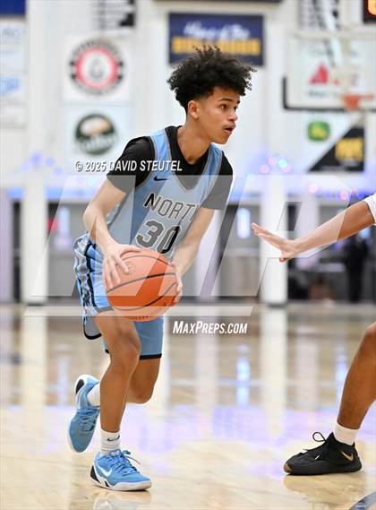 Thumbnail 3 in Clovis North vs. Saint Mary's (Gridley Invitational) photogallery.