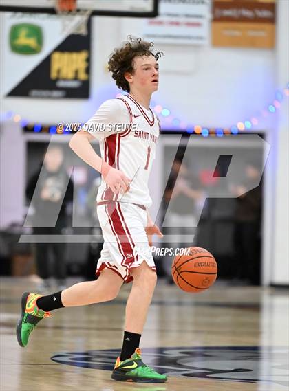 Thumbnail 2 in Clovis North vs. Saint Mary's (Gridley Invitational) photogallery.