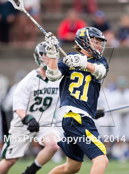 Thumbnail 1 in Xaverian Brothers vs Duxbury (MIAA Division 1 South Final) photogallery.
