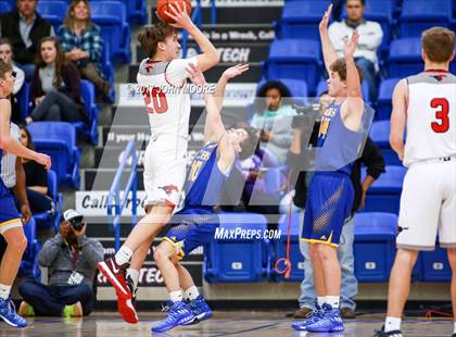 Thumbnail 2 in Shallowater vs Lubbock Christian (Fibermax Caprock Classic) photogallery.