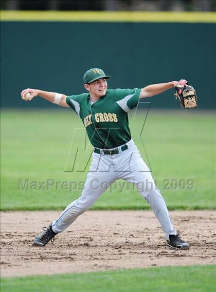 Thumbnail 1 in Holy Cross vs Ellington (CIAC Class M Semifinal) photogallery.