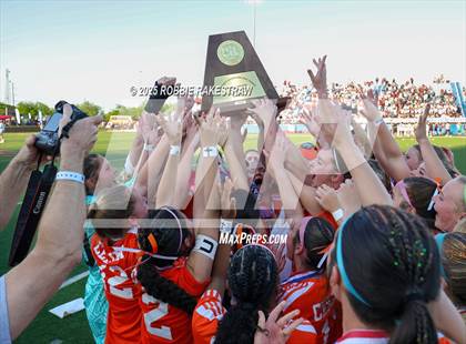 Thumbnail 2 in Davenport vs. Celina (UIL 4A Soccer Division I Final Medal Ceremony) photogallery.