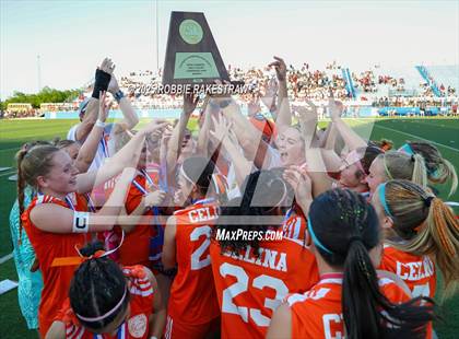 Thumbnail 3 in Davenport vs. Celina (UIL 4A Soccer Division I Final Medal Ceremony) photogallery.