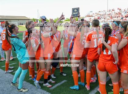 Thumbnail 3 in Davenport vs. Celina (UIL 4A Soccer Division I Final Medal Ceremony) photogallery.