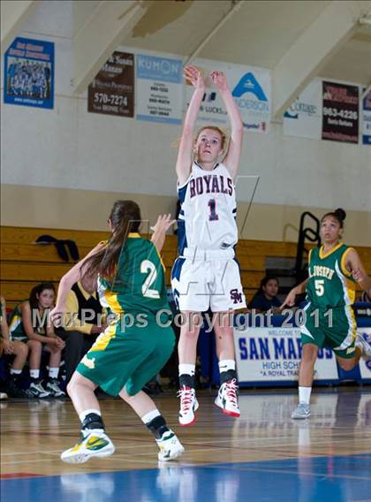 Thumbnail 2 in St. Joseph vs San Marcos (Gold Coast Tournament) photogallery.