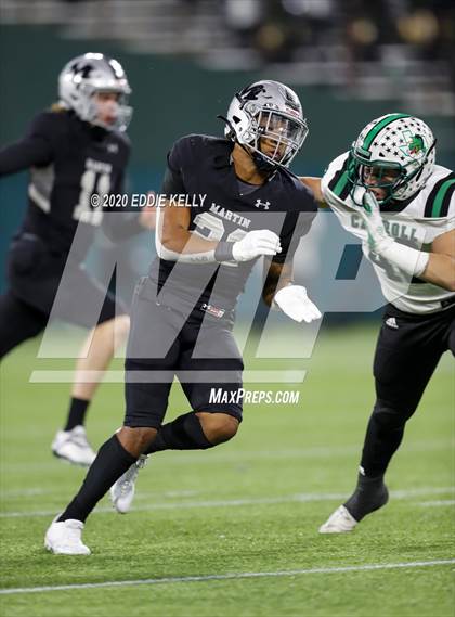 Thumbnail 2 in Martin vs. Southlake Carroll (UIL 6A Division 1 Regional Semifinal) photogallery.
