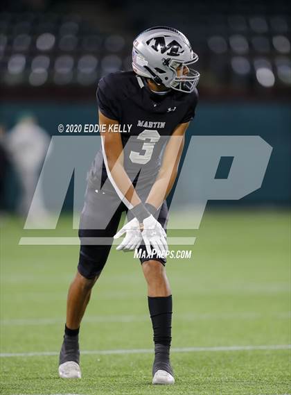 Thumbnail 2 in Martin vs. Southlake Carroll (UIL 6A Division 1 Regional Semifinal) photogallery.