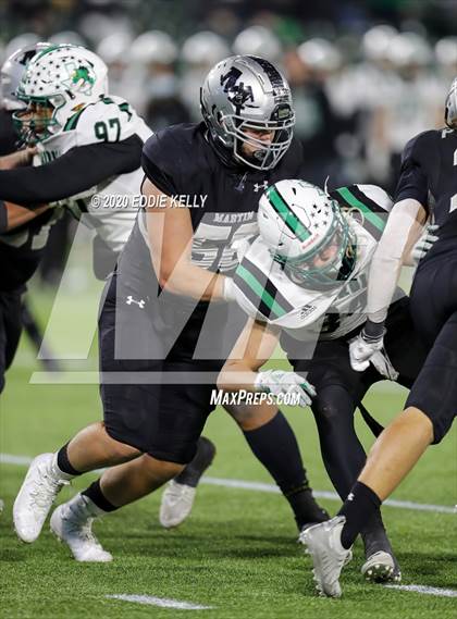 Thumbnail 2 in Martin vs. Southlake Carroll (UIL 6A Division 1 Regional Semifinal) photogallery.