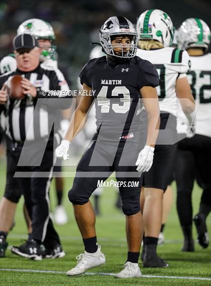 Thumbnail 3 in Martin vs. Southlake Carroll (UIL 6A Division 1 Regional Semifinal) photogallery.