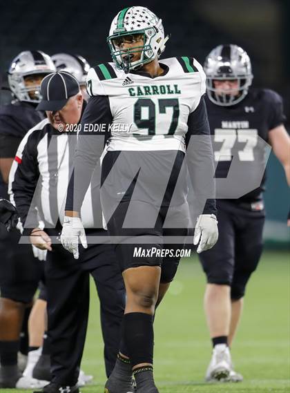 Thumbnail 1 in Martin vs. Southlake Carroll (UIL 6A Division 1 Regional Semifinal) photogallery.