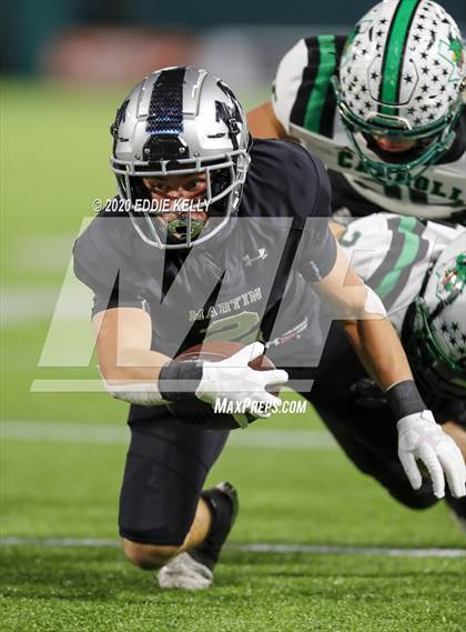 Thumbnail 2 in Martin vs. Southlake Carroll (UIL 6A Division 1 Regional Semifinal) photogallery.