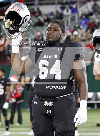 Thumbnail 3 in Martin vs. Southlake Carroll (UIL 6A Division 1 Regional Semifinal) photogallery.