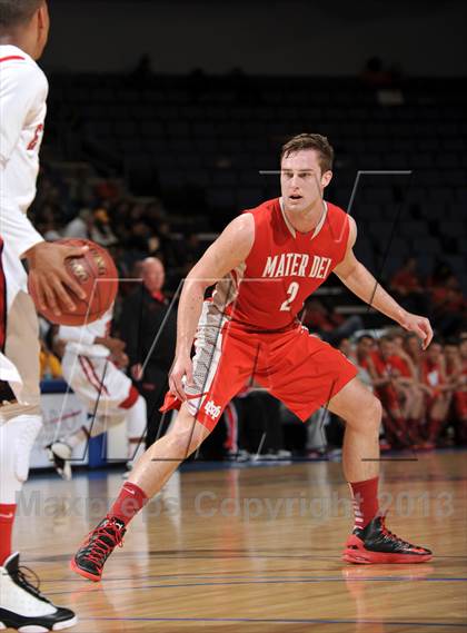 Thumbnail 3 in Etiwanda vs. Mater Dei (CIF SoCal Regional Open Division Final) photogallery.
