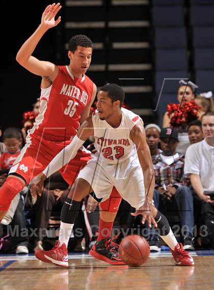 Thumbnail 1 in Etiwanda vs. Mater Dei (CIF SoCal Regional Open Division Final) photogallery.