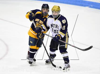 Thumbnail 1 in East Haven vs. Notre Dame Catholic (CIAC DI Quarterfinal) photogallery.