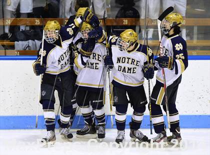 Thumbnail 2 in East Haven vs. Notre Dame Catholic (CIAC DI Quarterfinal) photogallery.