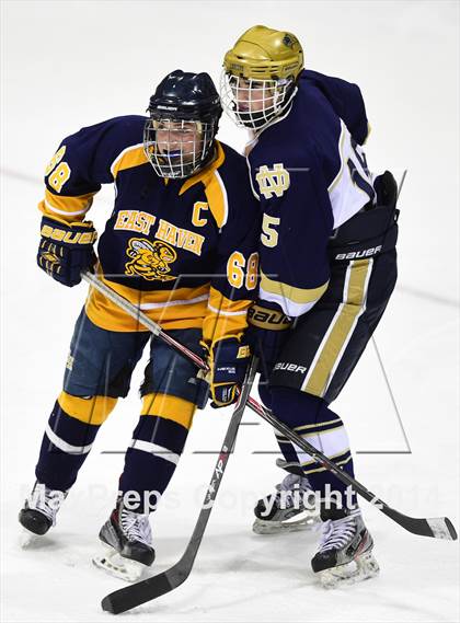 Thumbnail 1 in East Haven vs. Notre Dame Catholic (CIAC DI Quarterfinal) photogallery.