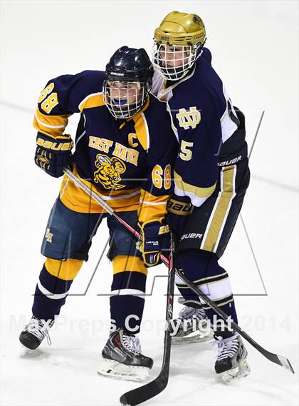 Thumbnail 2 in East Haven vs. Notre Dame Catholic (CIAC DI Quarterfinal) photogallery.