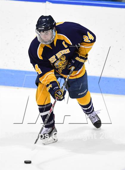 Thumbnail 2 in East Haven vs. Notre Dame Catholic (CIAC DI Quarterfinal) photogallery.